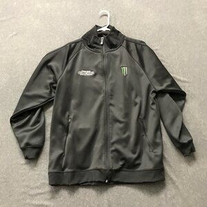 Men's Sz XL Monster Energy Murray Brothers Caddyshack Black Full Zip Golf Jacket